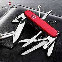 Швейцарский складной нож Victorinox Huntsman 91 мм Красный 1.3713