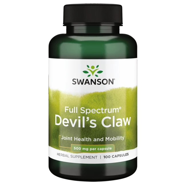 Devil's Claw 500 mg, 100 capsules