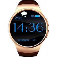 Розумний годинник Smart Watch Kingwear KW18 6951 Bluetooth Android iOS золото