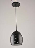 Подвесной светильник (люстра) металл Хумана 4594 Е27 Черный