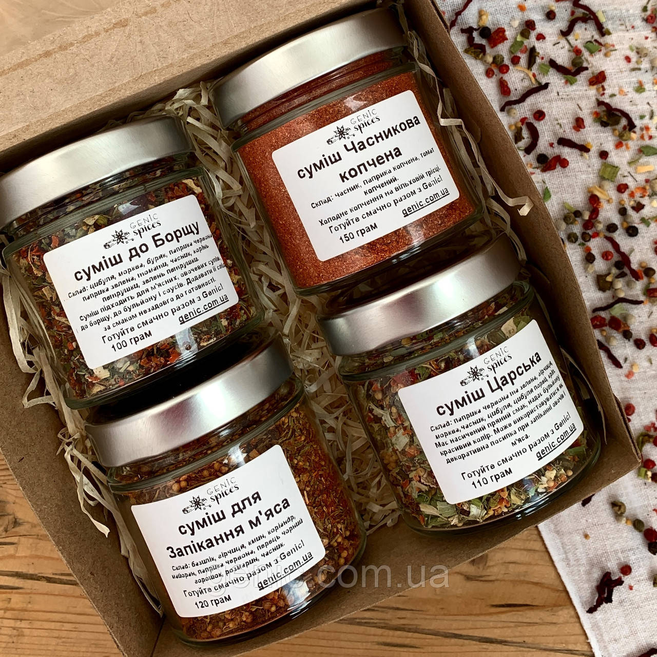 Подарунковий набір спецій №6, фото 1