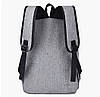 Стилтний унісекс рюкзак простого дизайну, фото 3
