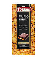 Шоколад Torras Puro Fondant Almonds 200 гр. Испания