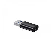 Перехідник Adapter Baseus Ingenuity Series Mini OTG Type-C to USB 3.1 ZJJQ000101 black