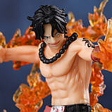Фігурка Портгас Д Ейс Вогняний кулак брат Манкі Д. Луффі. Portgas D. Ace із манги One Piece. Великий куш 10 см, фото 4