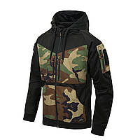 Кофта худі Helikon-Tex® Rogue Hoodie (FullZip) - Black/US Woodland S