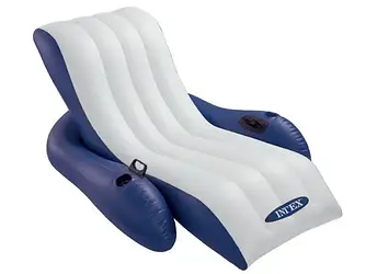 Надувне крісло-матрац для плавання 58868 Intex (180х135 см)