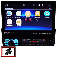 Универсальная 1Din Mагнитола 7188A Android 12(2+32gb) экран 7'' Bluetooth GPS Wi-Fi автомагнитола + Камера