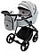 Коляска 2 в 1 Adamex Blanc Tip PS-46, фото 2