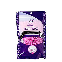 Воск плёночный для депиляции в гранулах Konsung Hot Wax 100 г Pink