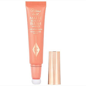 Кремові матові рум'яна Charlotte Tilbury Pillow Talk Matt Beauty Blush Wands - Peach Pop (12 ml)