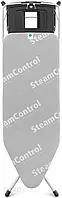 Brabantia Deska Do Prasowania Rozm. C Steam Control, Metaliczna Szara Rama 25 Mm