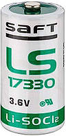 Батарейка літієва SAFT LS17330 2/3A STD 3.6V LiSOCl2 Made in UK