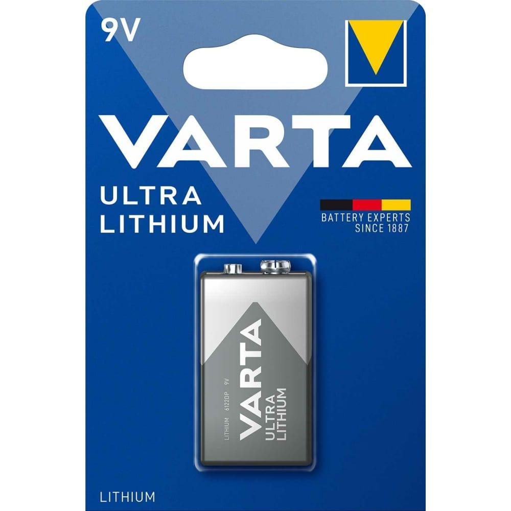 Батарейка VARTA Ultra Lithium 9V