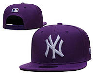 Кепка снепбэк New York Yankees snapback фиолетовая