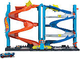 Ігровий набір Хот Вілс Супербашня для перегонів Hot Wheels City Transforming Race Tower HKX43 Трек Mattel Оригінал MyDoll.com.ua, фото 8