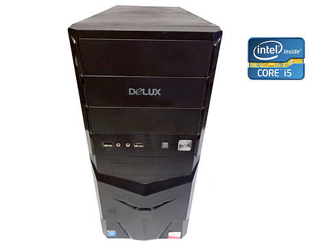 Комп'ютер Delux MT/ Core i5-2400S/ 8 GB RAM/ 320 GB HDD/ HD 2000/ 400W, фото 1