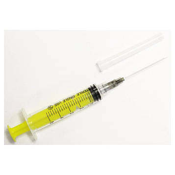 Шприц Alexpharm 5 мл 3-компонентний, голка ЛУЕР ЛОКК 0.7 х 40 мм