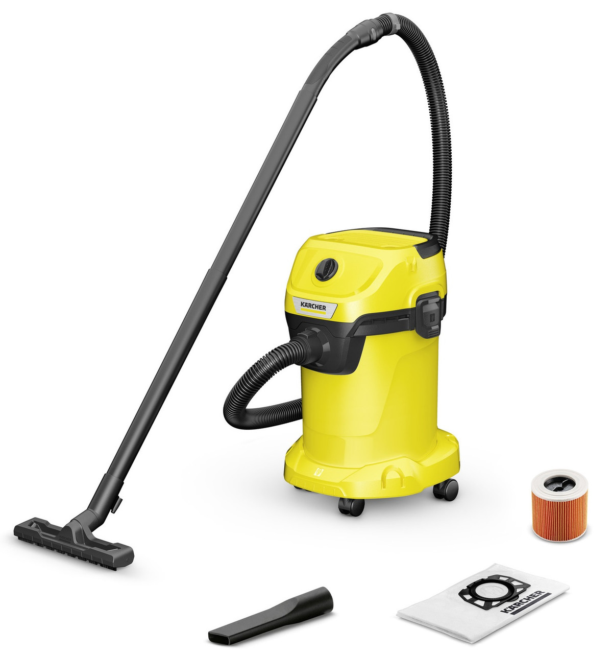 Karcher Пилосос WD 3 V-19/6/20 господарський, 1000 Вт, 19л, 6м