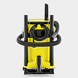Karcher Пилосос WD 3 V-19/6/20 господарський, 1000 Вт, 19л, 6м, фото 3