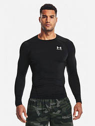 Лонгслів UA HG Armour Comp LS Чорний Чол L (1361524-001)