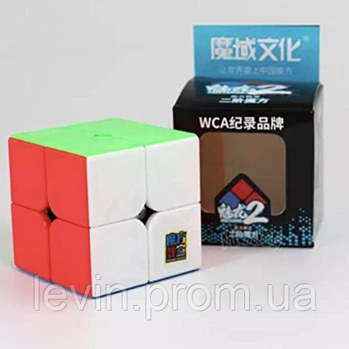 Купить Кубик Рубика Moyu Meilong 2x2 головоломка 2 на 2 развивающая ...