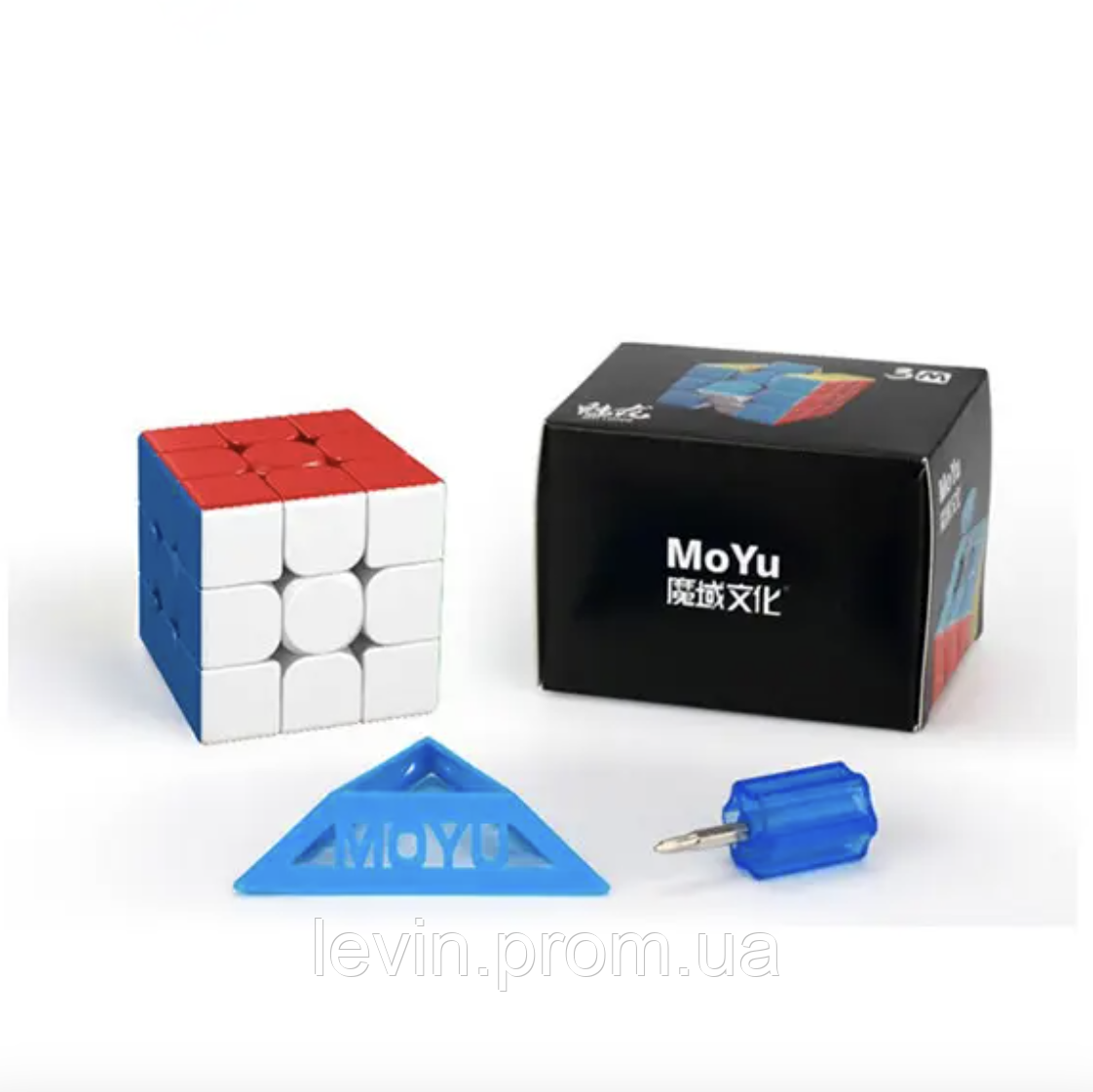 Кубик Рубик 3 на 3 головоломка Moyu meilong M магнітний без наклейок Найкращий Швидкісний 3х3