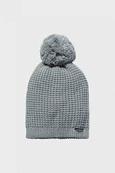 Шапка Favorite Waffle Pom Beanie Under Armour Сірий Жін UNI (1299901-025)