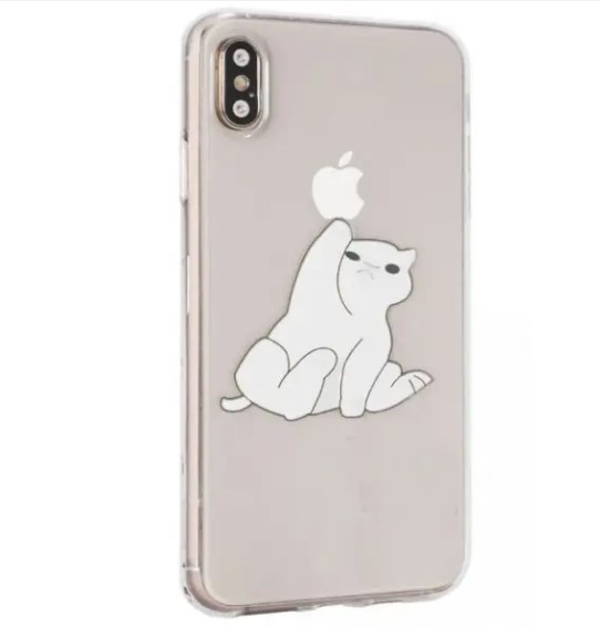 Чохол накладка Viva Animal Case для iPhone XS Max Design 4 (кіт), фото 1