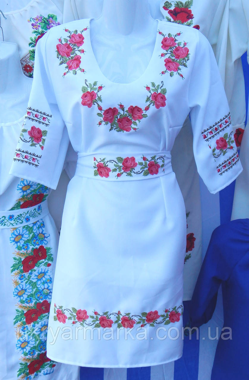 Купити сплачуючи вишиванки "Трояндові"