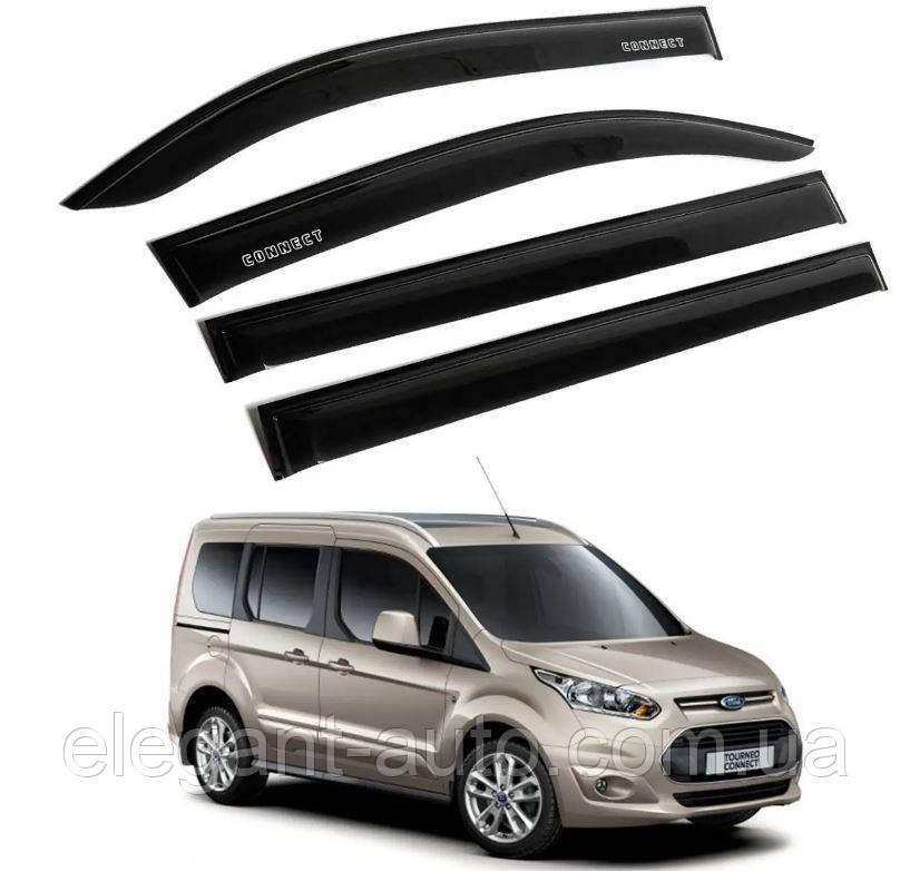 Дефлектори вікон Ford Tourneo Connect 5D 2013- скотч "AV-Tuning"