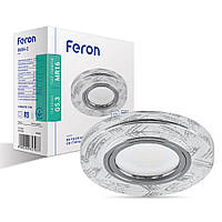 Встраиваемый светильник Feron 8686-2 с LED подсветкой