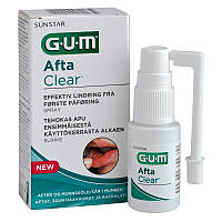Спрей для порожнини рота GUM AftaClear 15 мл для швидкого лікування виразок і подразнень у роті