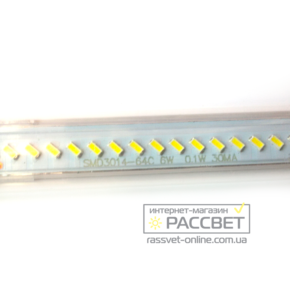 Светодиодный светильник (линейка) СП30-М 220V 6W 30 см в пластиковом корпусе (матовый) - фото 6 - id-p325256777