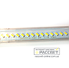 Світлодіодний світильник (планка) СП30-П 220 V 6 W 30 см у пластиковому корпусі (прозорий), фото 3