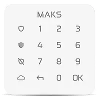 Клавіатура для сигналізації ITV Maks Keypad mini White