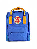 Міський рюкзак Fjallraven Kanken жовто-синій, Рюкзак сумка Kanken Classic Жовто-синій