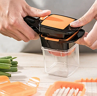 Овощерезка-измельчитель Nicer Dicer Quick 5 в 1 набор для нарезания с контейнером