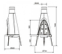 Піч-камін TIPI Invicta, фото 4