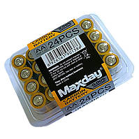 Батарейки пальчиковые MAXDAY Carbon battery R6P 1,5V, AA пальчиковые 24шт/уп