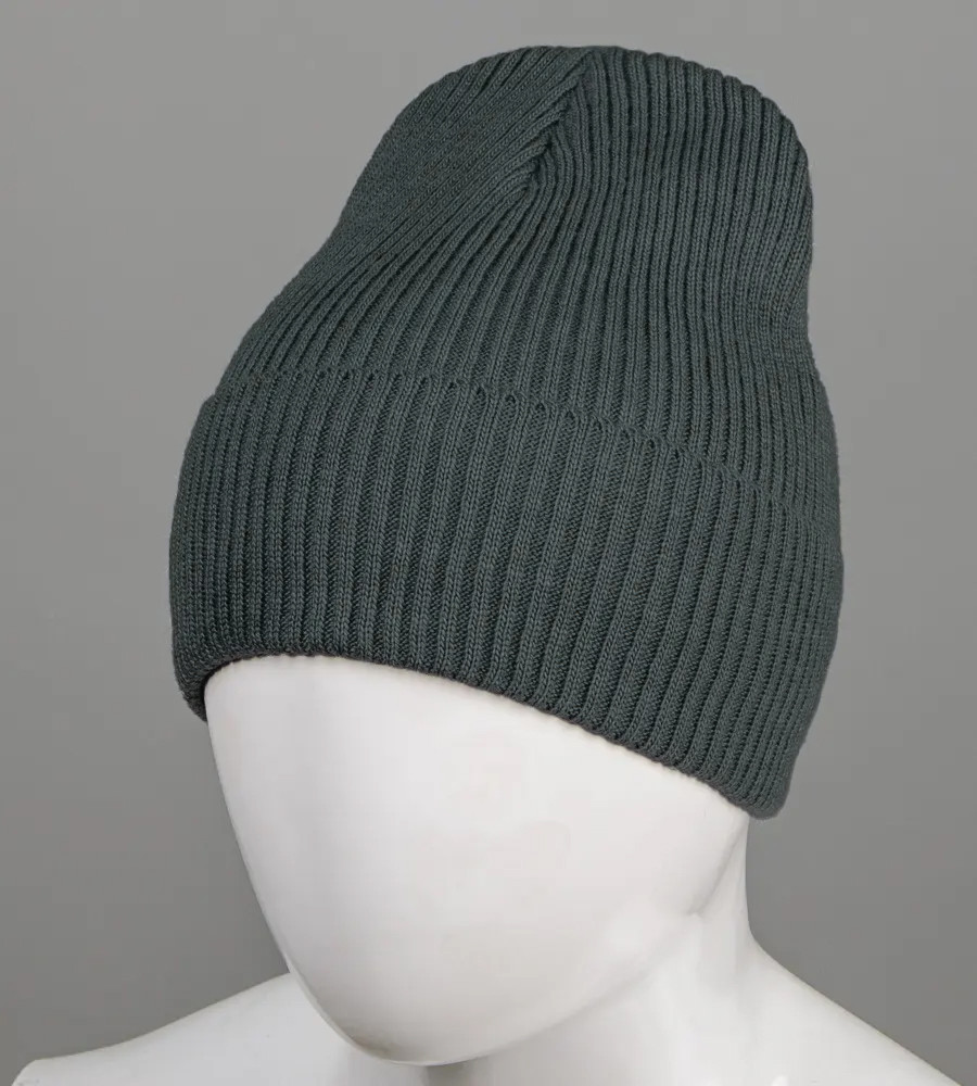 Базова шапка Резинка на ФЛІСІ (201030ф), Графіт
