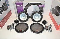 Компонентная автомобильная акустика Kicx PD-6.2 150 Ват колонки динамики в машину 6.5" комплект 16 см Кикс