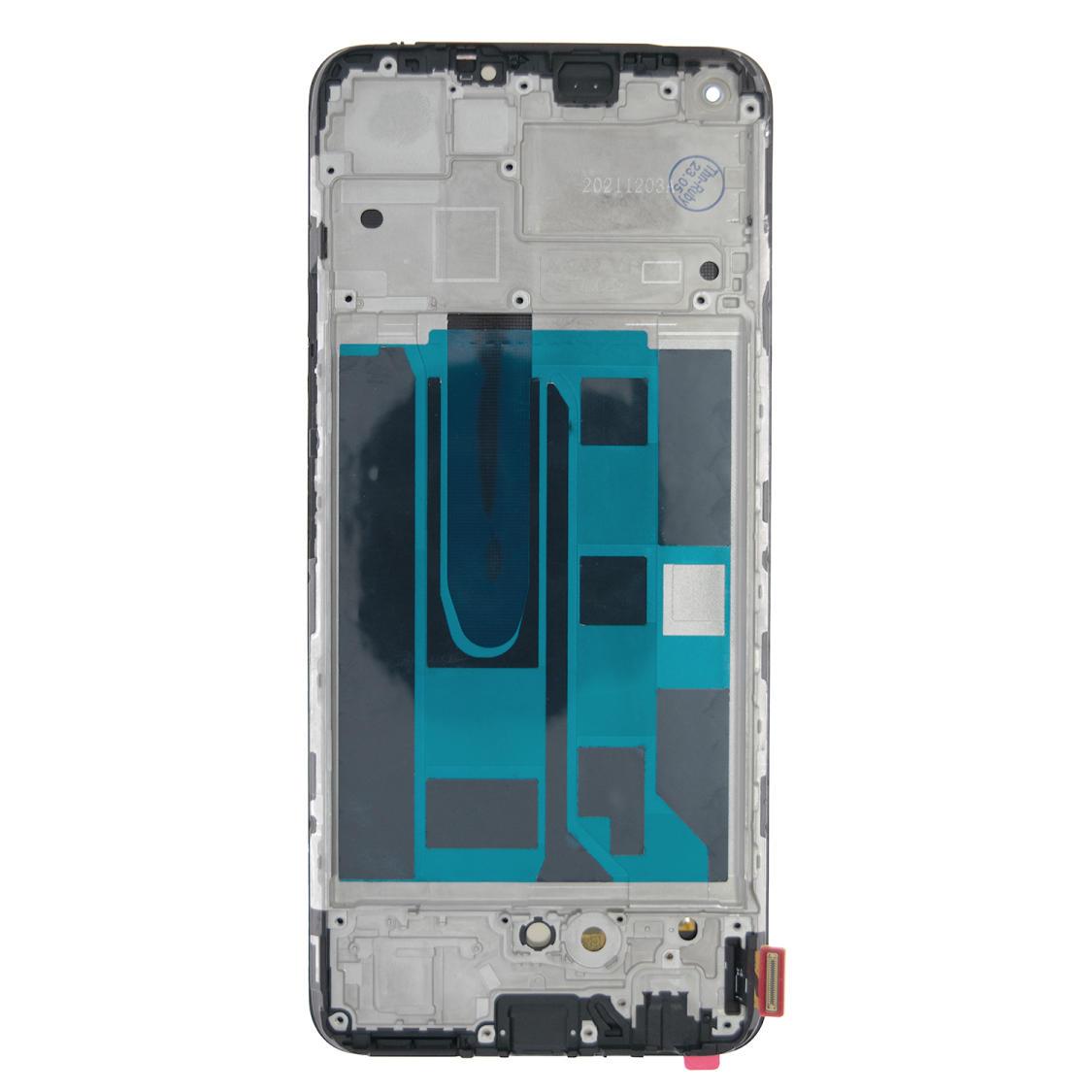 Дисплей Realme 8 модуль в зборі з тачскріном і рамкою, Original PRC, чорний