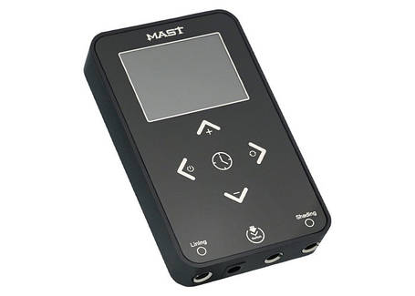 Блок живлення для тату машинок Mast Touch Power P1118-1, чорний, фото 1
