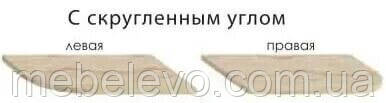 Угловая столешница Дуб Самоа 900х900мм мат h-28мм "U" Мебель Сервис - фото 9 - id-p1884433656