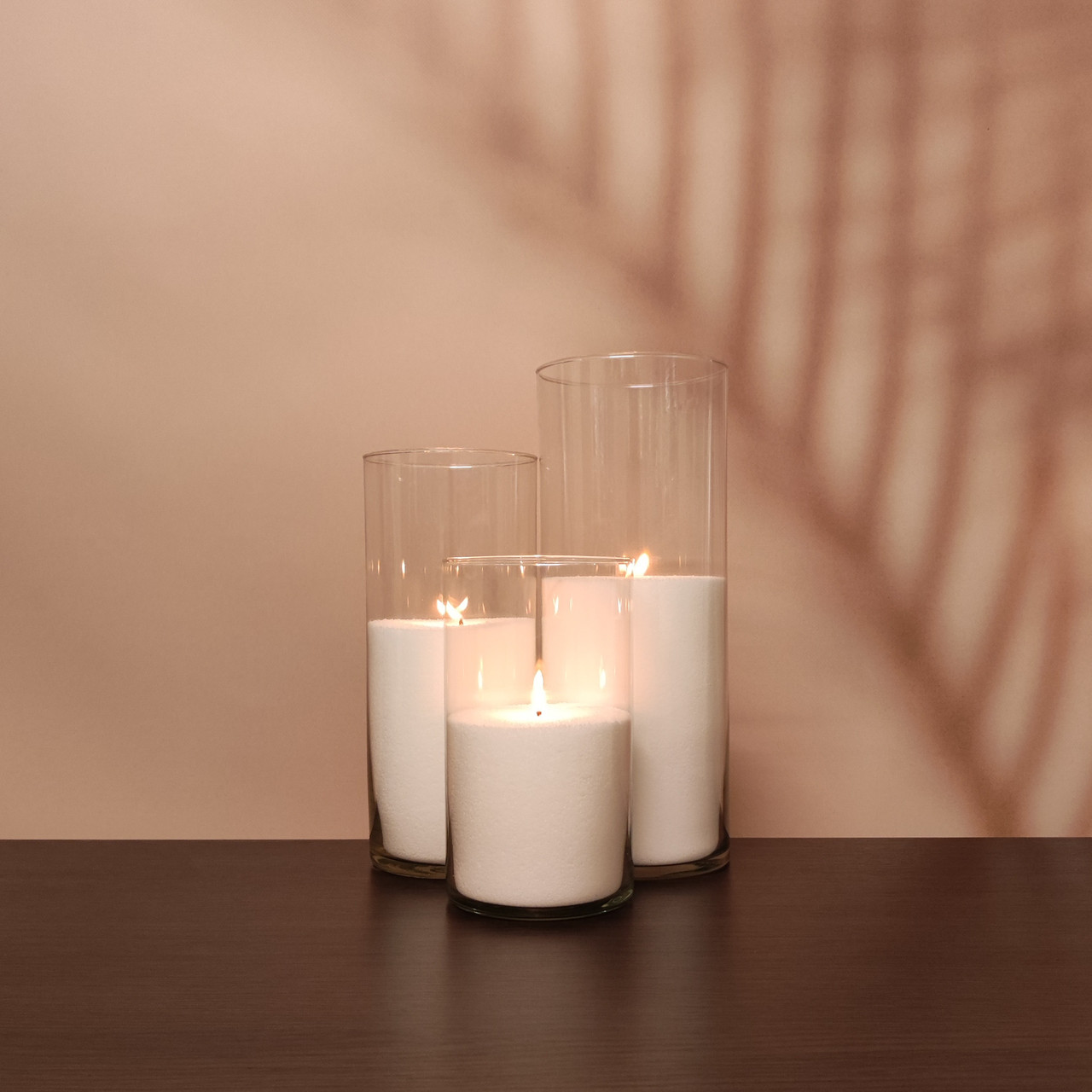 Насипні свічки комплект №7 (3 свічки 20,26,31 см)