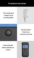Алкотестер Lydsto Digital Breath Alcohol Tester (HD-JJCSY02) Black, фото 8