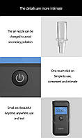 Алкотестер Lydsto Digital Breath Alcohol Tester (HD-JJCSY02) Black, фото 9