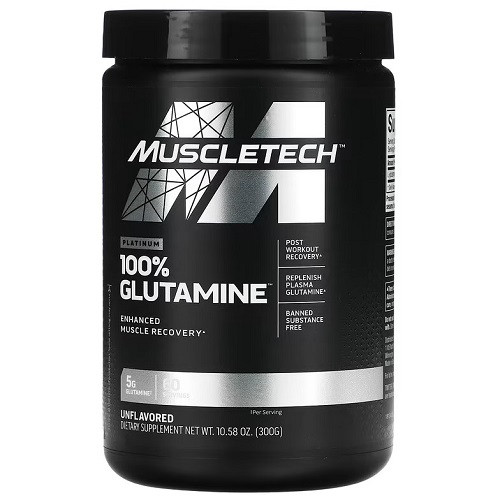 Глютамін Muscletech 100% Glutamine (300 грам.), фото 1
