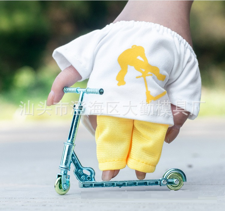 Самокат Finger scooter Фінгер для пальців, трюковий самокат гри для пальців, фото 1